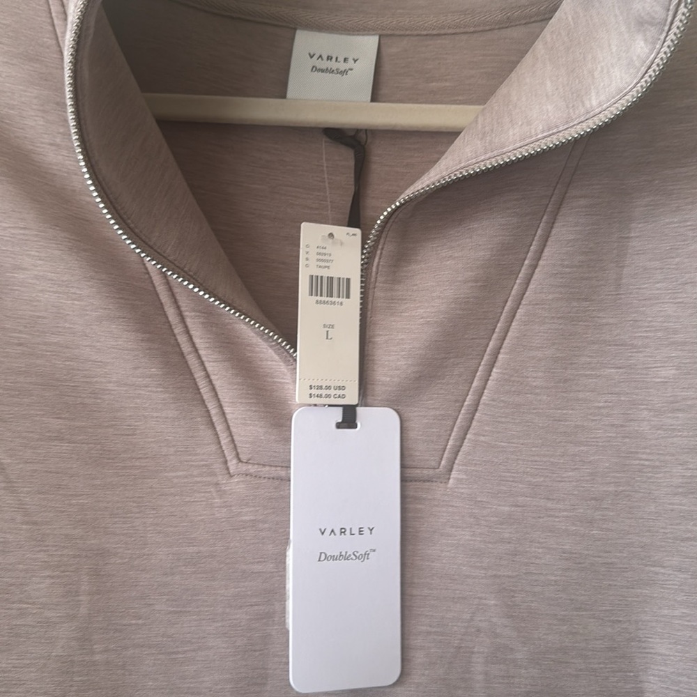 NWT Varley Magnolia Sleeveless Half-Zip Pullover - Picture 7 of 9
